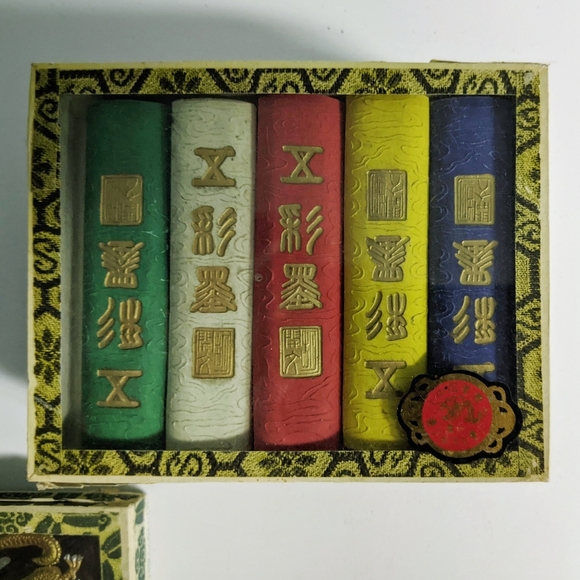Lot Of Vintage Chinese Traditional Ink Bricks - Picture 4 of 6